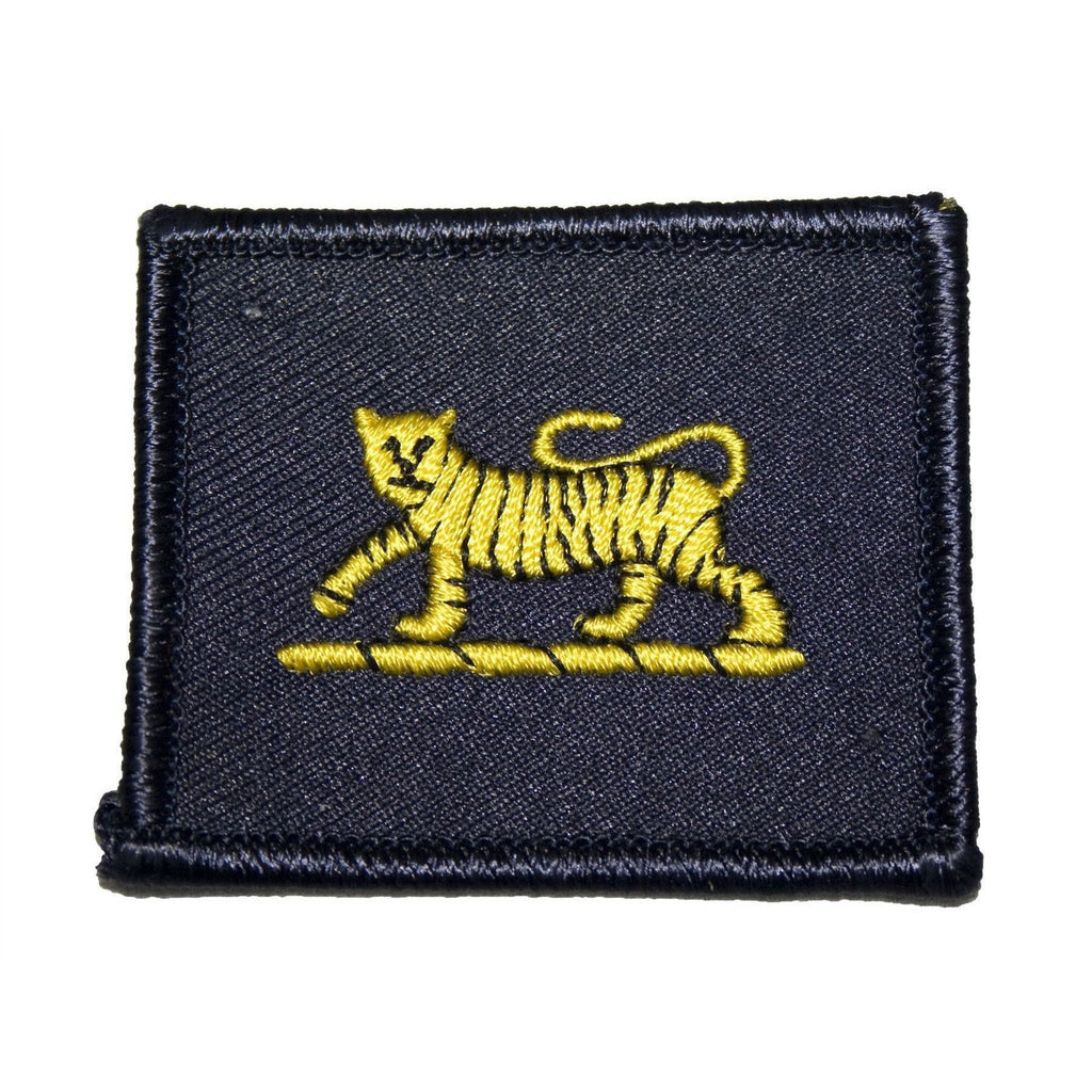 Arm Badge - PWRR - Tiger on Navy Backing-55mm x 45mm [product_type] Ammo & Company - Military Direct