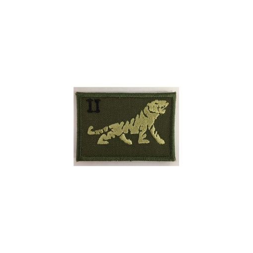 Picture of The PWRR Tiger Jungle Hat Badge - II - Velcro Backed - Each